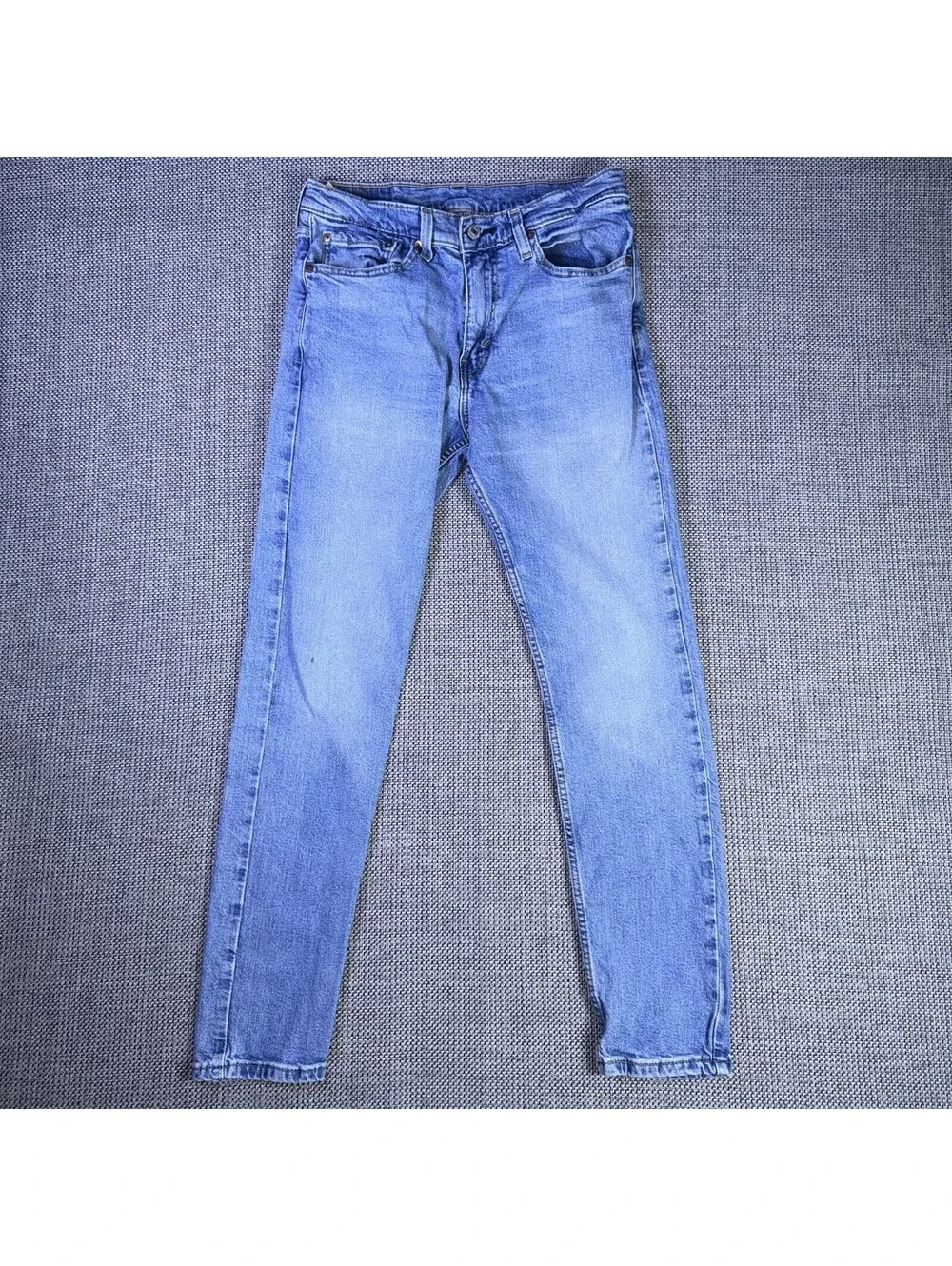 Levis 512 Jeans Mens 31x32 Blue Straight Leg Slim Fit  Light Wash